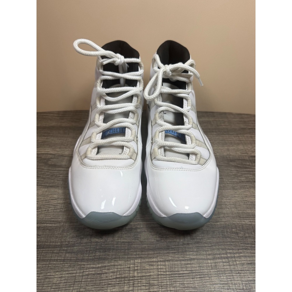 Jordan 11 Retro Legend Blue White 378037-117 Mens 10.5 Basketball Shoes